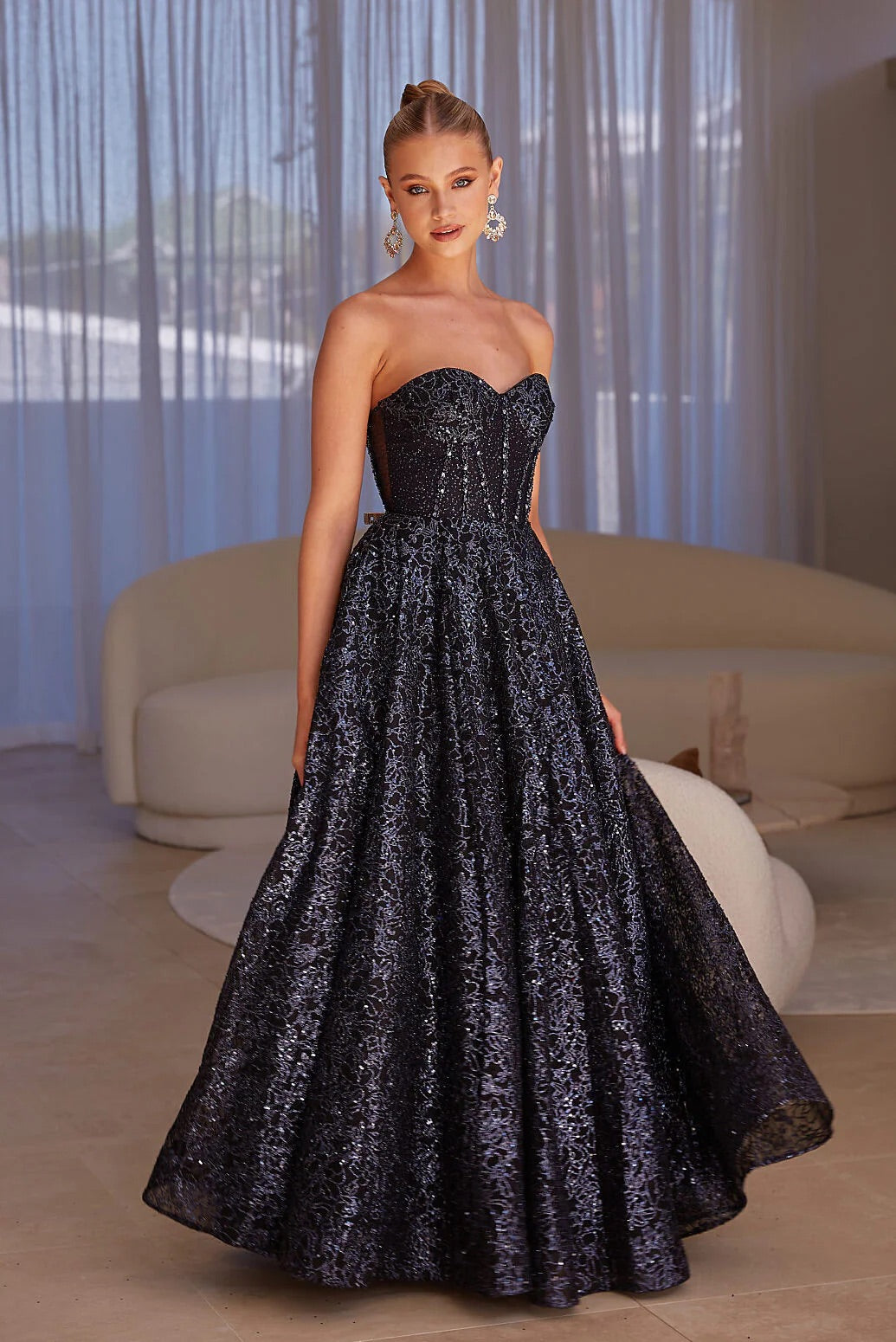 black after 5 dress Elena Dress Black