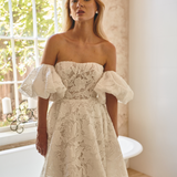 Wallace Wedding Dress