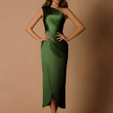 Valis Midi Bridesmaid Dress NBM1044
