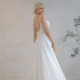 Beaded A-Line Wedding Dress