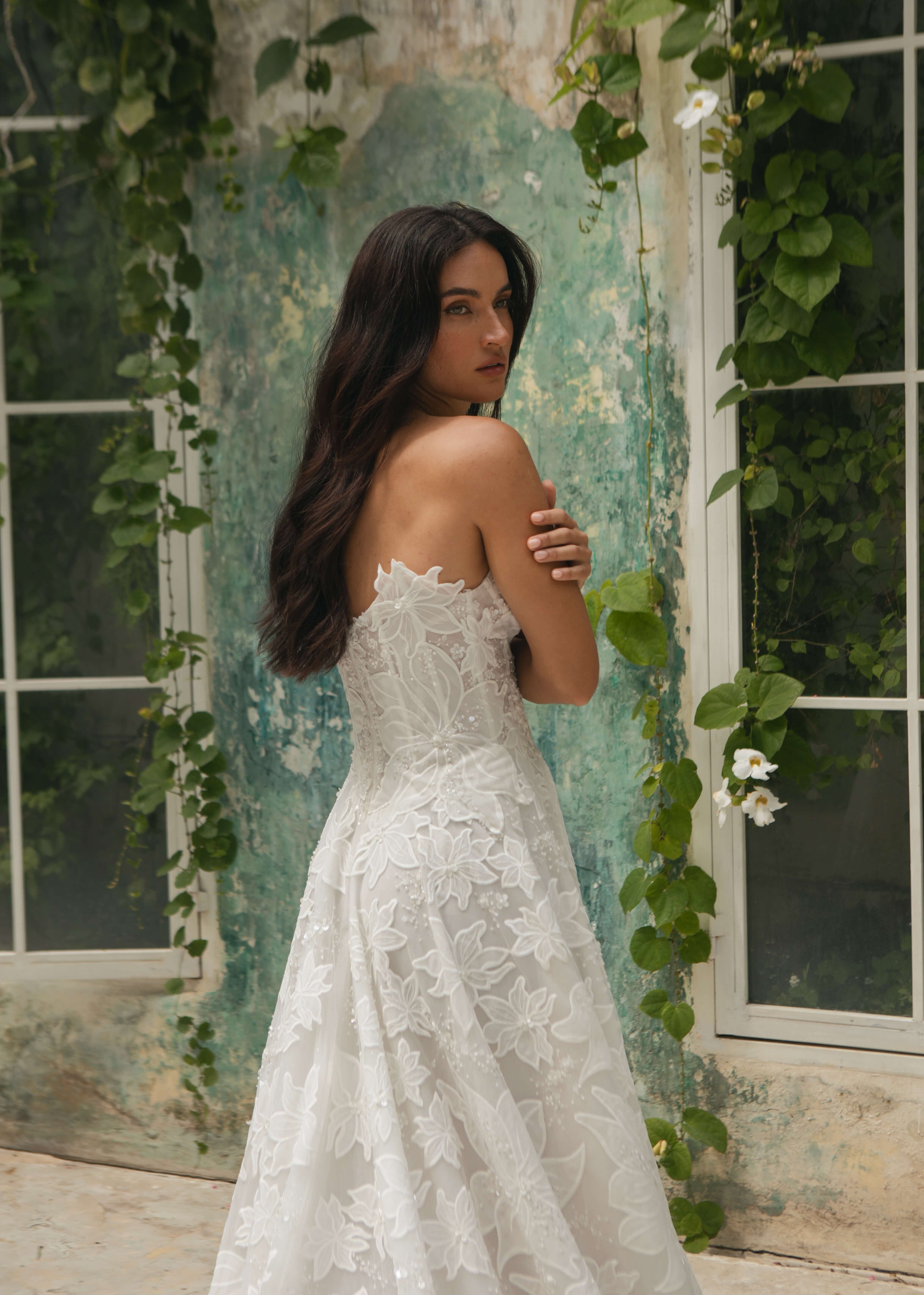Dahlia Bridal Gown | Lace A-Line Wedding Dress AFTER FIVE Dahlia Bridal Gown | Lace A-Line Wedding Dress AFTER FIVE