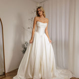 Mayfair Mikado ballgown wedding dress with sweetheart neckline and full skirt