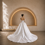 Palace wedding dress voluminous ball gown skirt bridal dress